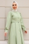 Minyu Mint Yeşili Elbise