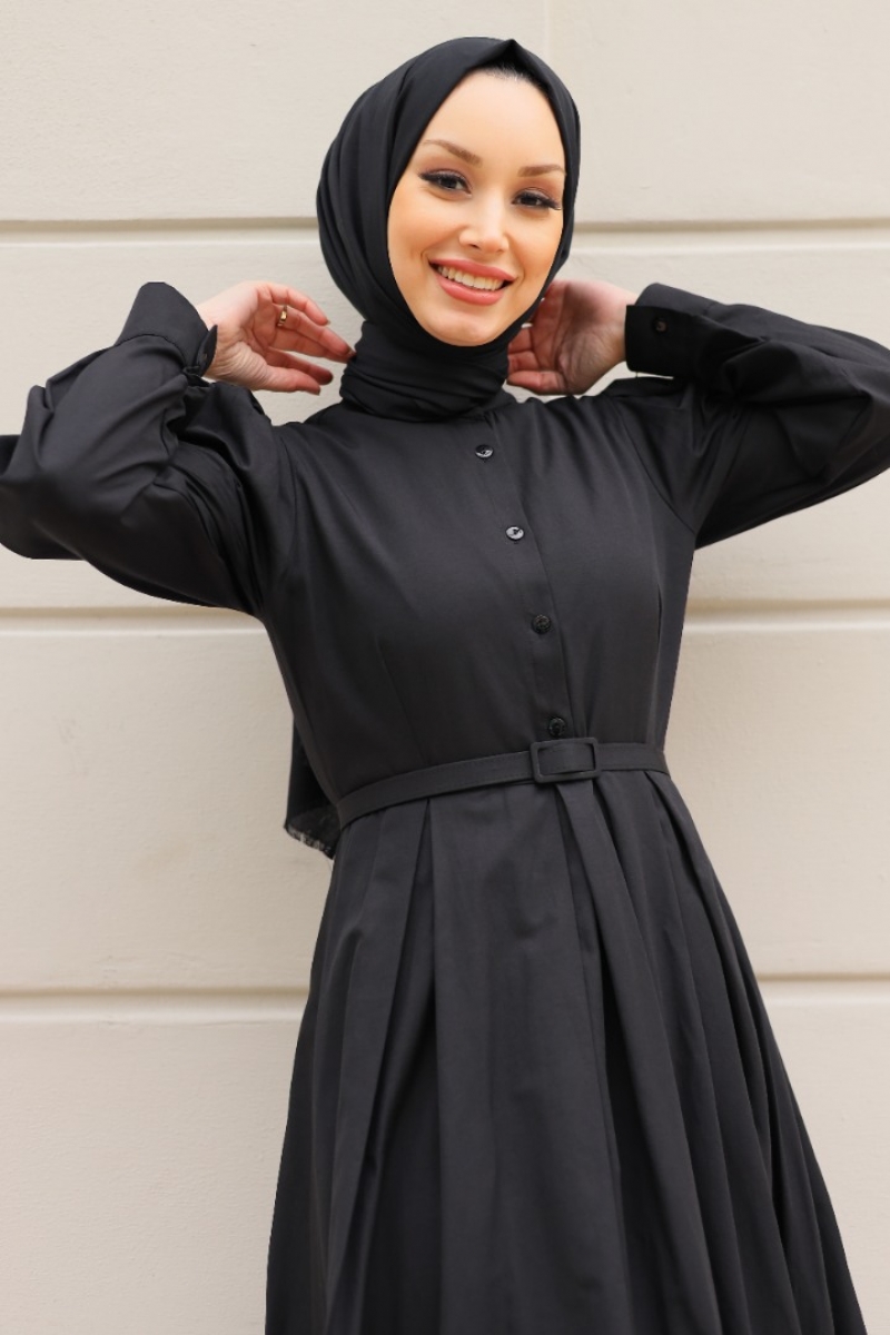Minyu Siyah Elbise