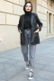 Mouna Siyah Ceket