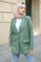 Mouna Açık Yeşil Ceket