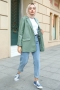 Mouna Açık Yeşil Ceket