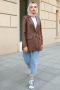 Mouna Kahverengi Ceket