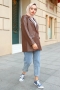 Mouna Kahverengi Ceket