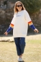 Rainbow Beyaz Sweat