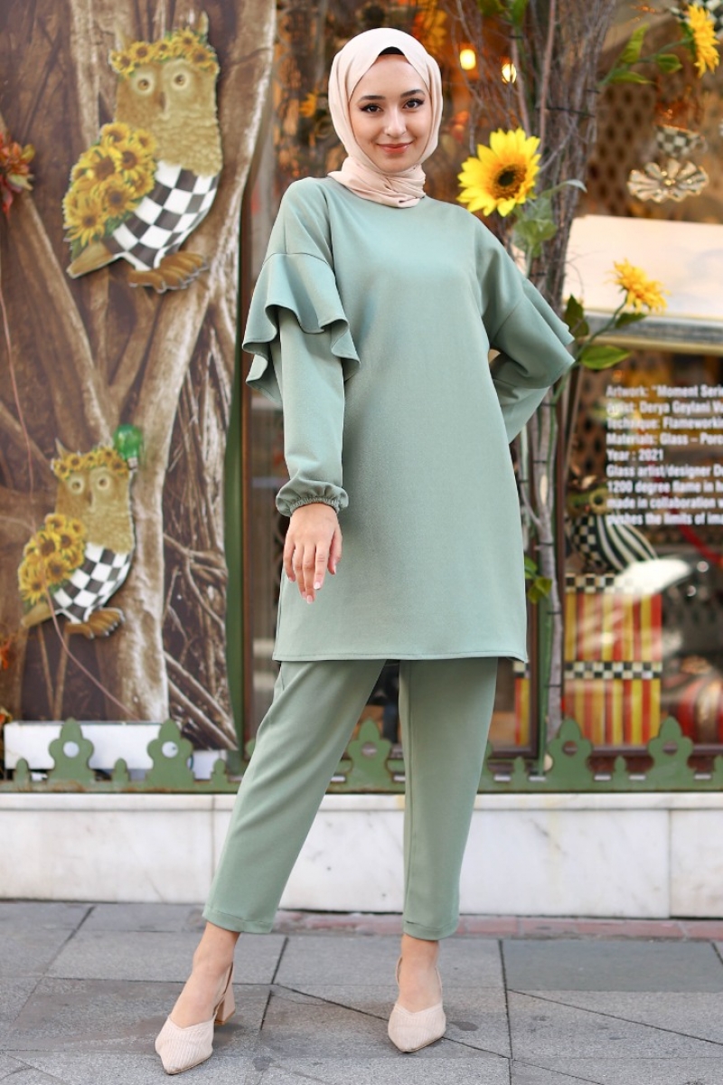 Rozyuka Mint Yeşili Takım