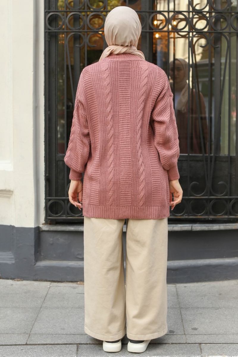 Teddy Gül Kurusu Hırka