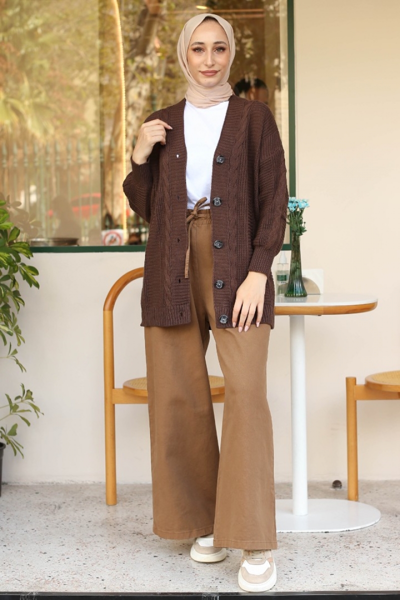 Teddy Kahverengi Hırka