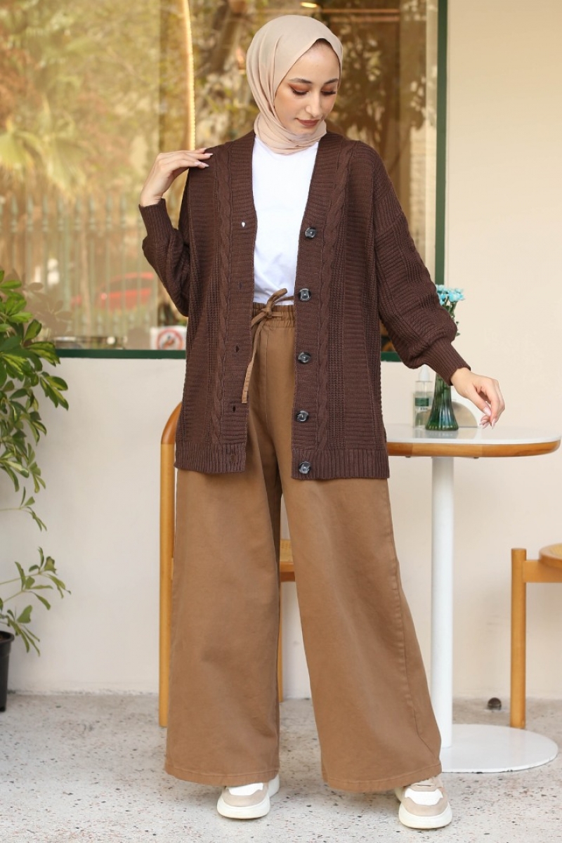 Teddy Kahverengi Hırka