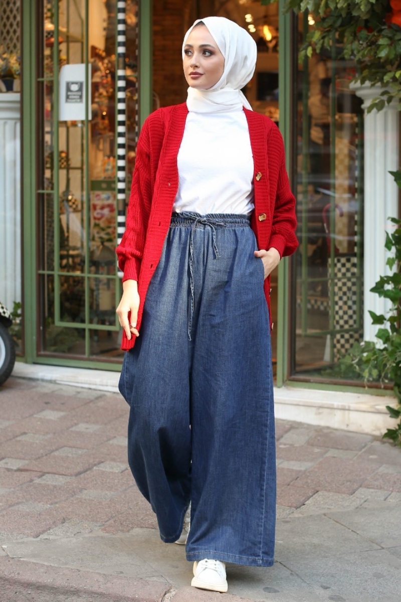 Teddy Kırmızı Hırka