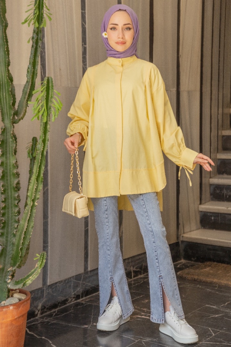 Tina Sarı Tunik