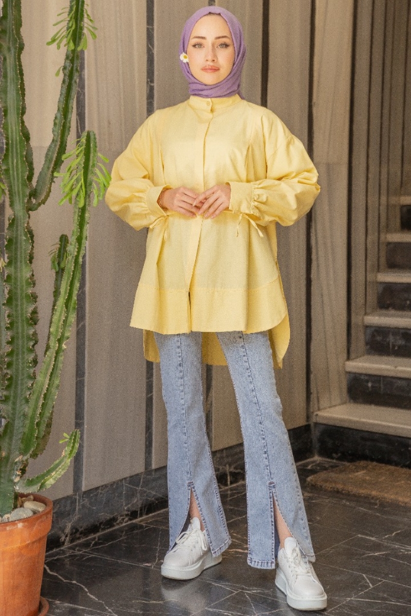 Tina Sarı Tunik