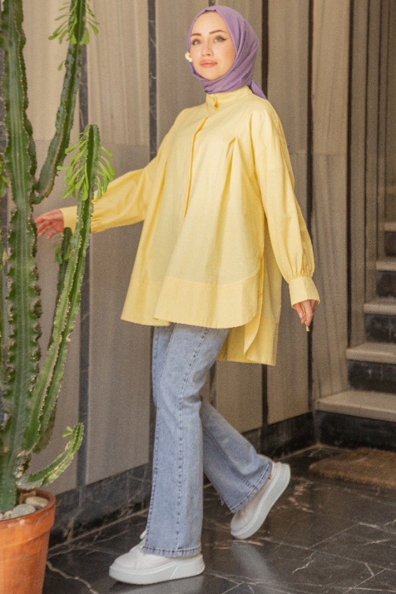 Tina Sarı Tunik