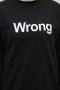 Wrong Siyah Sweat