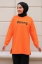 Wrong Turuncu Sweat