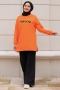 Wrong Turuncu Sweat