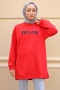 Wrong Kırmızı Sweat
