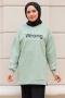 Wrong Mint Yeşili Sweat