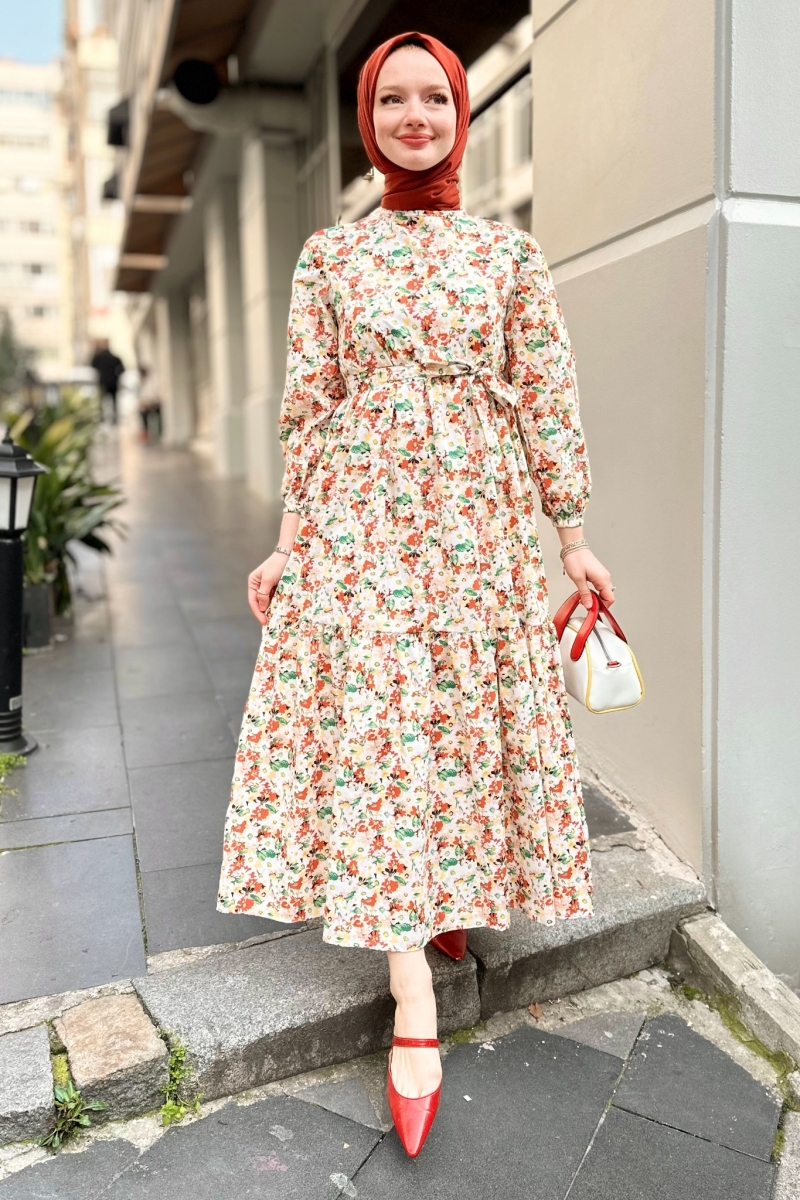 Çisem Kiremit Elbise