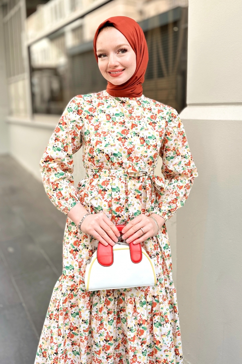 Çisem Kiremit Elbise