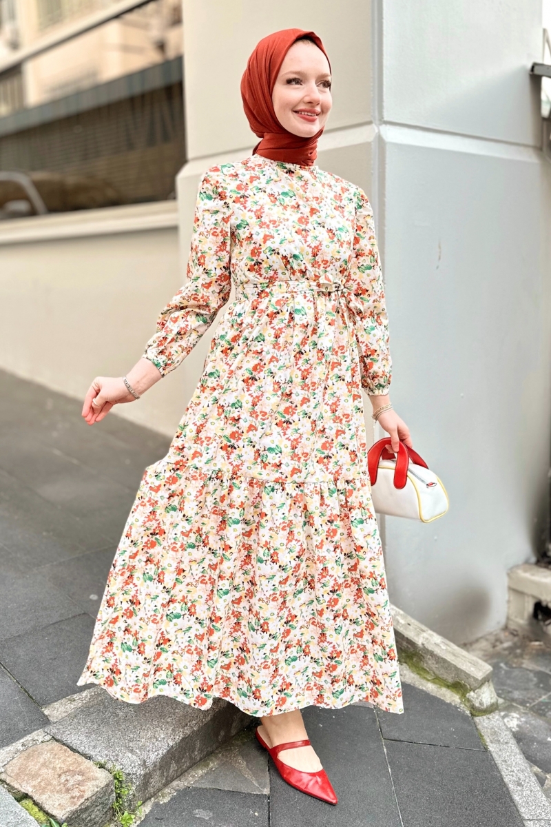 Çisem Kiremit Elbise