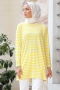 Bryn Sarı Çizgili Tunik