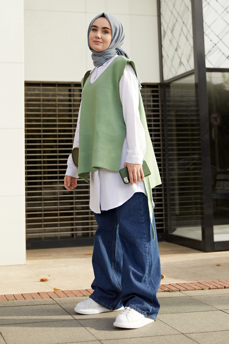 İbiza Yeşil Süveter