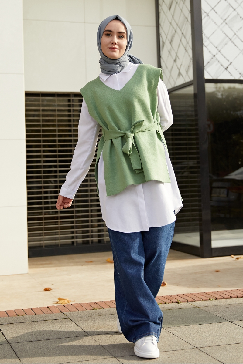 İbiza Yeşil Süveter