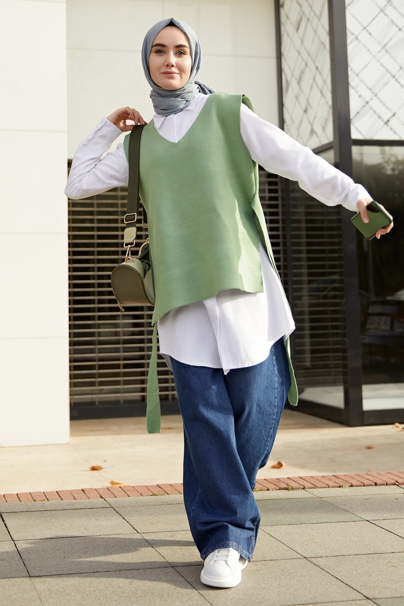 İbiza Yeşil Süveter