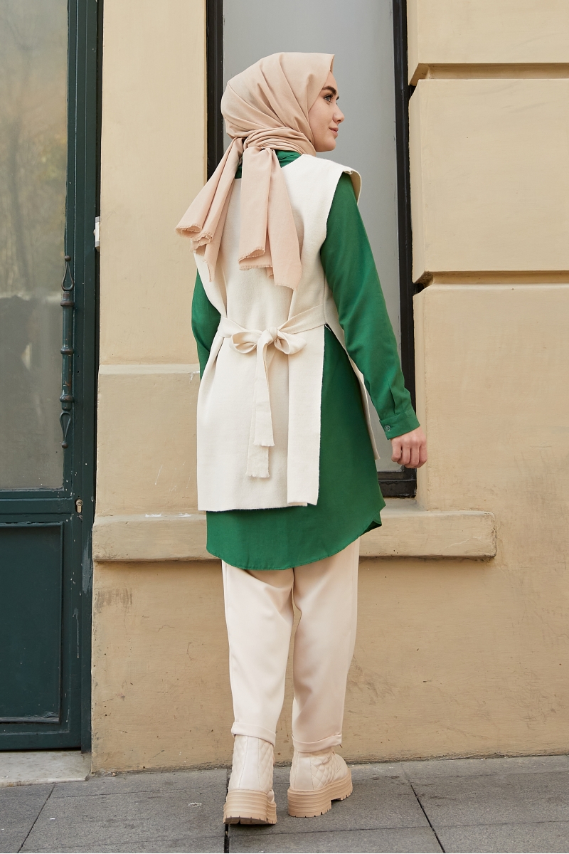 İbiza Ekru Süveter