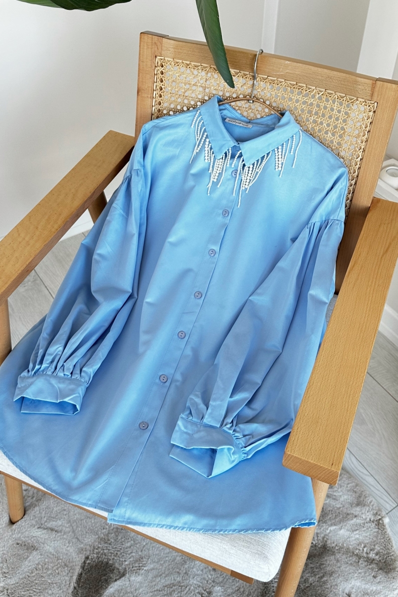 İnci Mavi Tunik