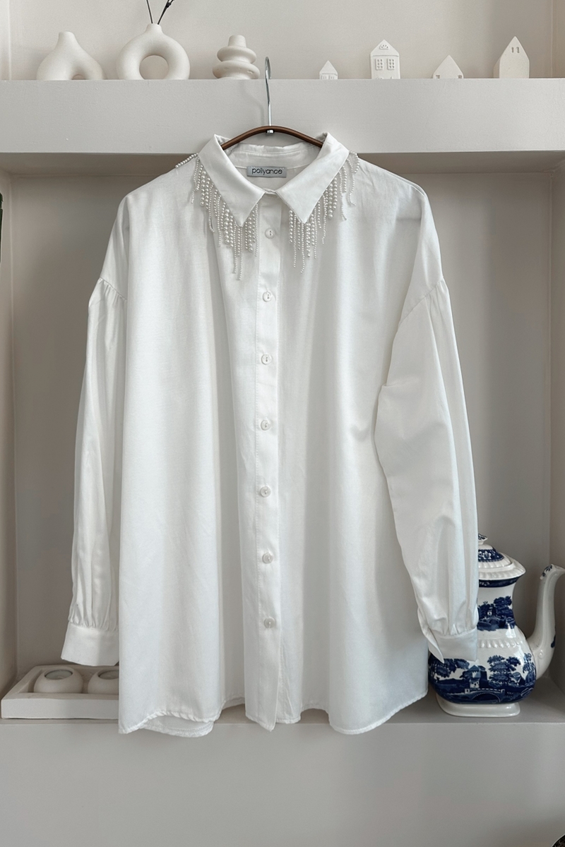İnci Beyaz Tunik