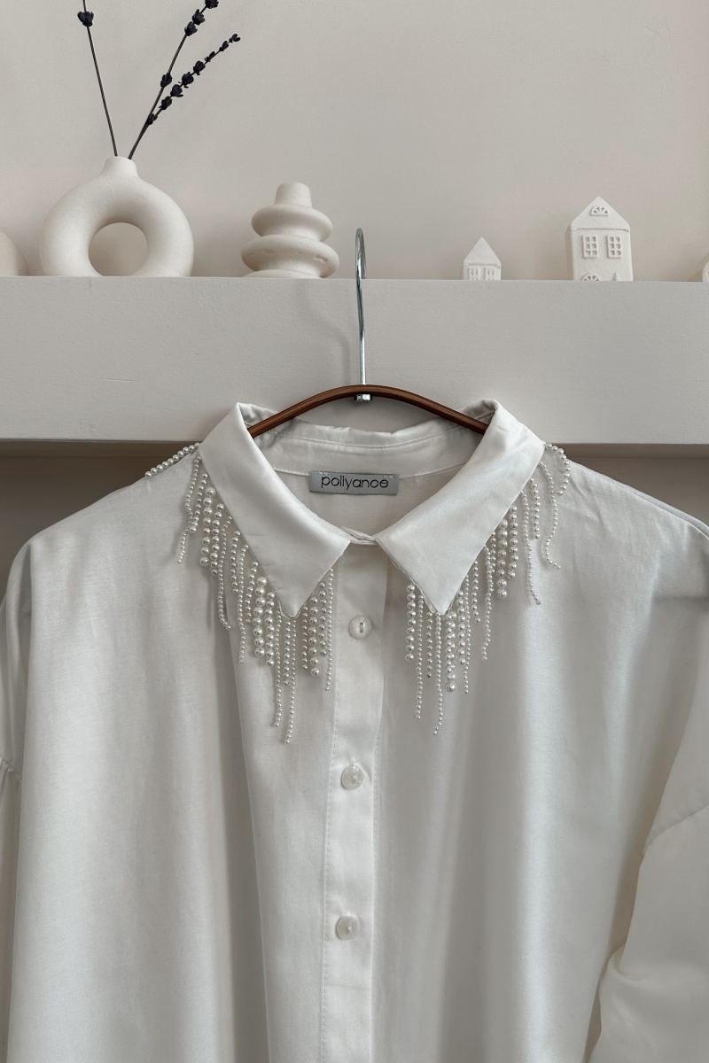 İnci Beyaz Tunik