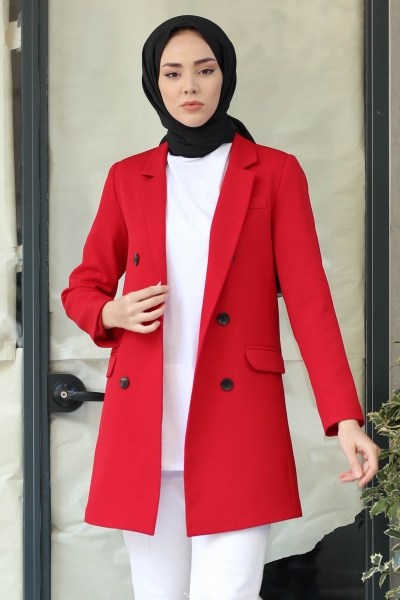 İndiana Kırmızı Ceket