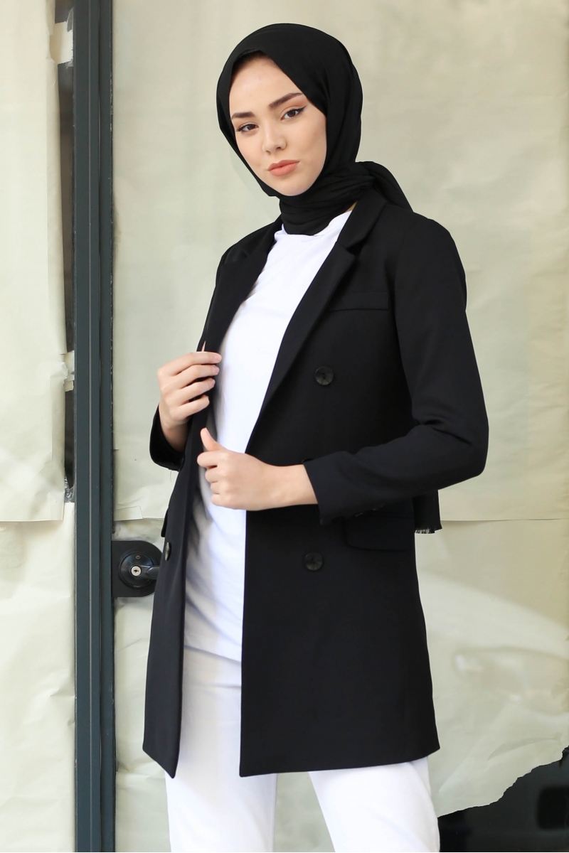 İndiana Siyah Ceket