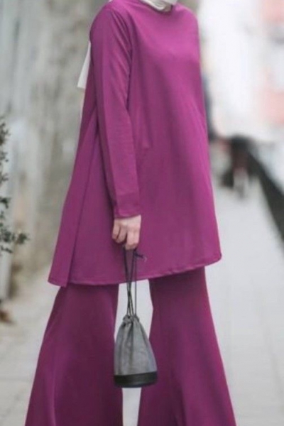 Fuşya İspanyol Paça Takım