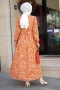 İvya Turuncu Elbise
