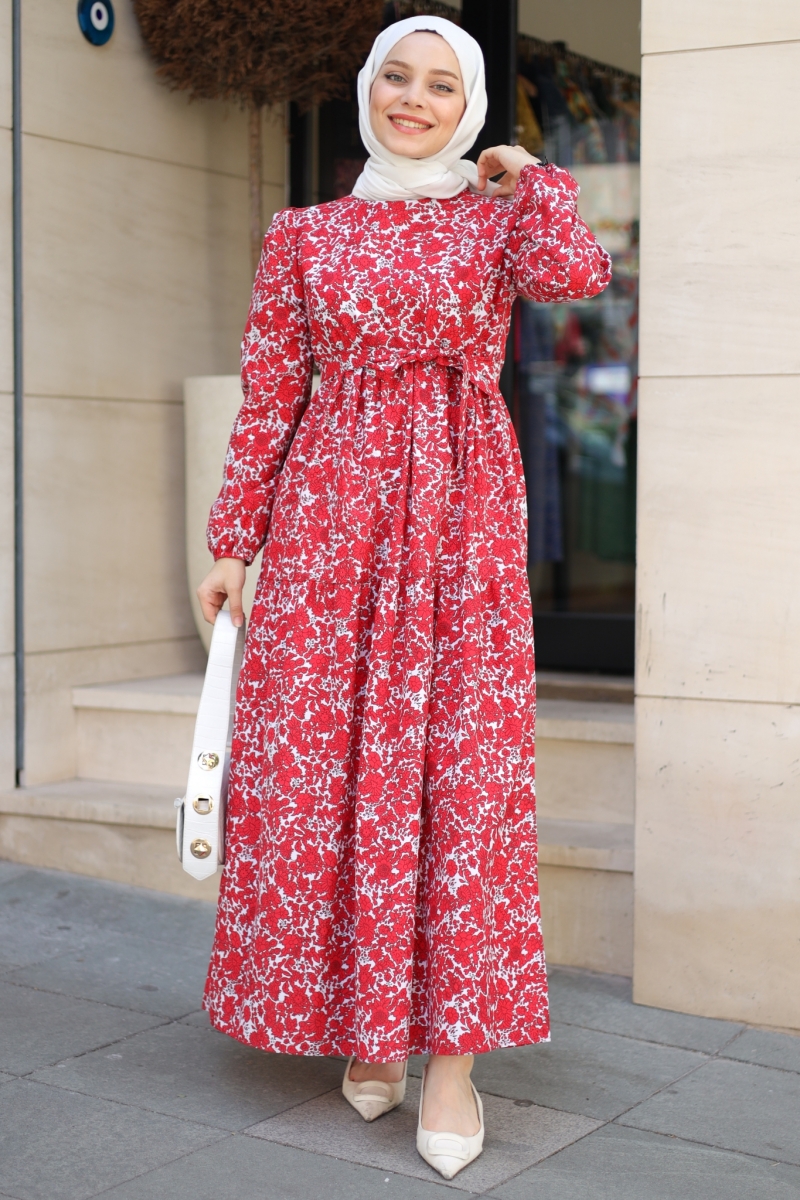 İvya Kırmızı Elbise