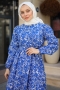 İvya Mavi Elbise